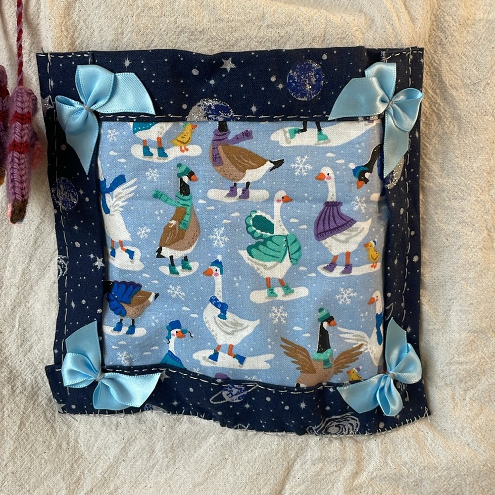 Tote bag- hand sewn